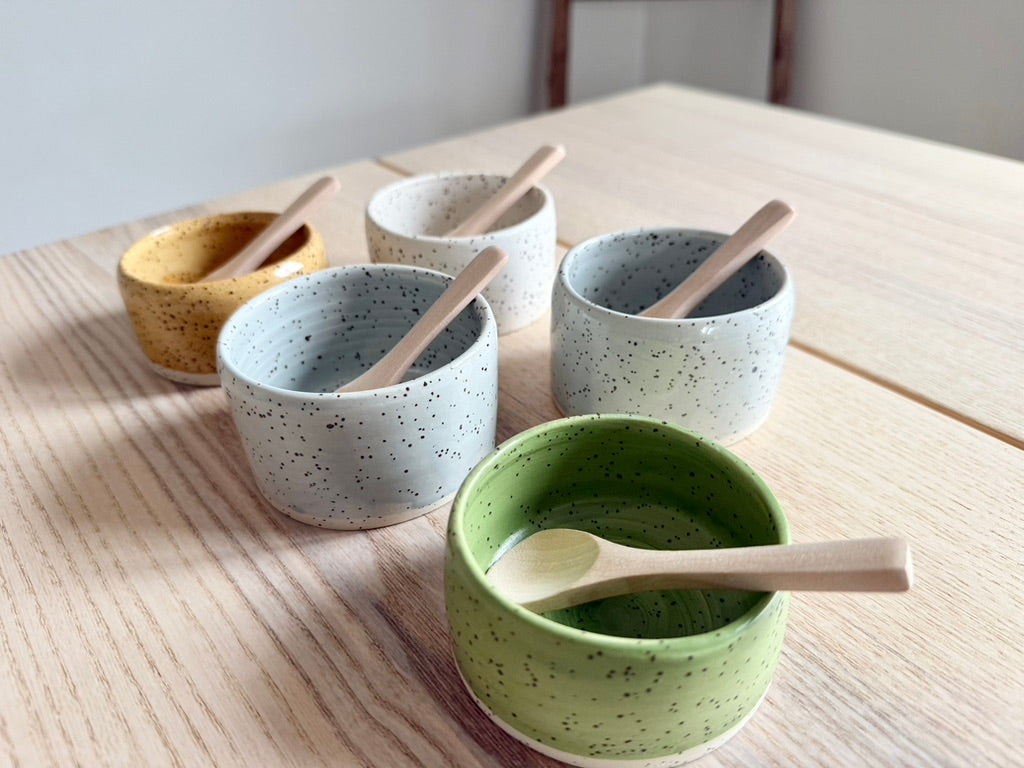 Sugar / Salt Bowl AC by Coastal Maine Drifts
