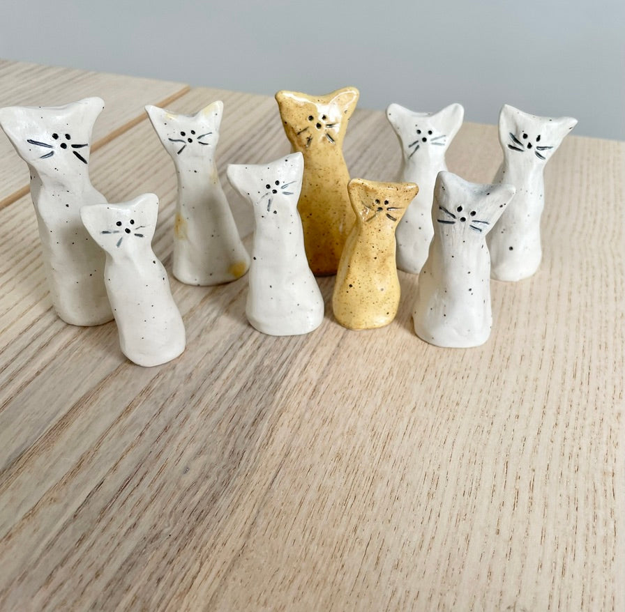 Stoneware Cat AC by Coastal Maine Drifts
