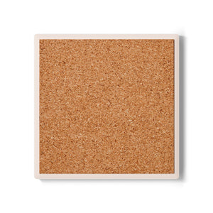 Cherry Blossom Ceramic Coaster by Printify