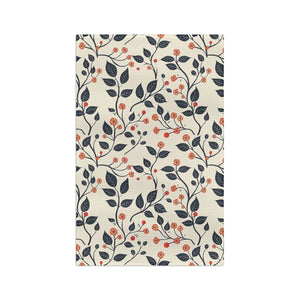 Cherry Blossom Design Tea Towel - Microfiber by Printify