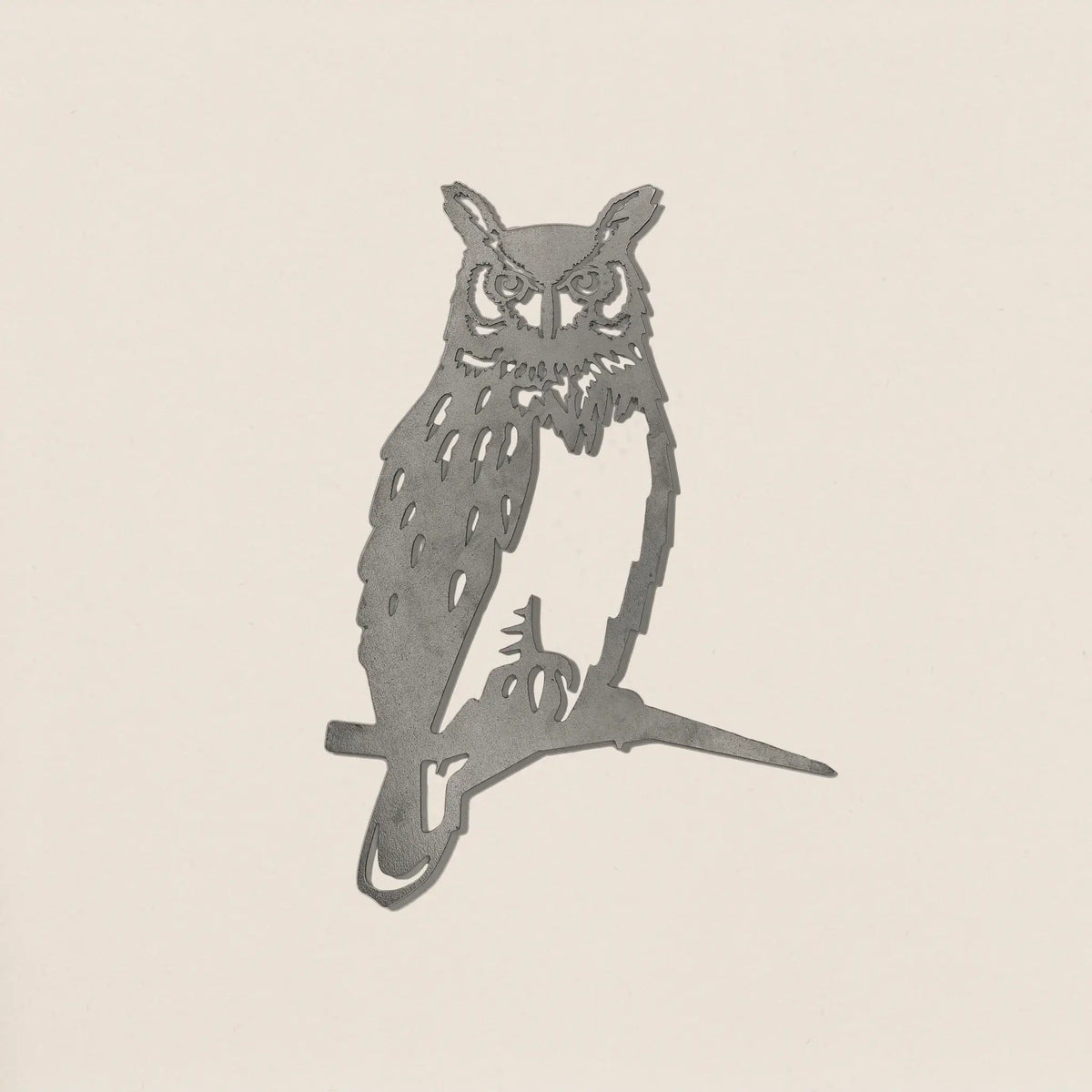 Great Horned Owl Garden Art by Metalbird