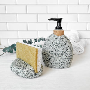 Stone Soap/Lotion Pump Dispenser by Funky Rock Designs (F)