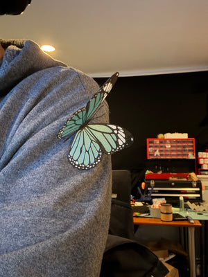 Butterfly Magnet 3″ × 3″ by This Rad Life