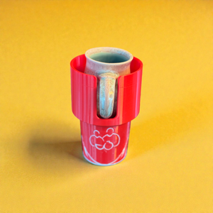 Biodegradable Car Mug Holder & Bin by This Rad Life