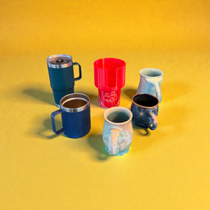 Biodegradable Car Mug Holder & Bin by This Rad Life
