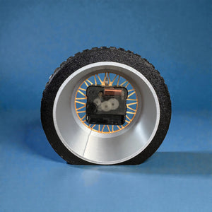 Wheely Tire’d Clock by This Rad Life