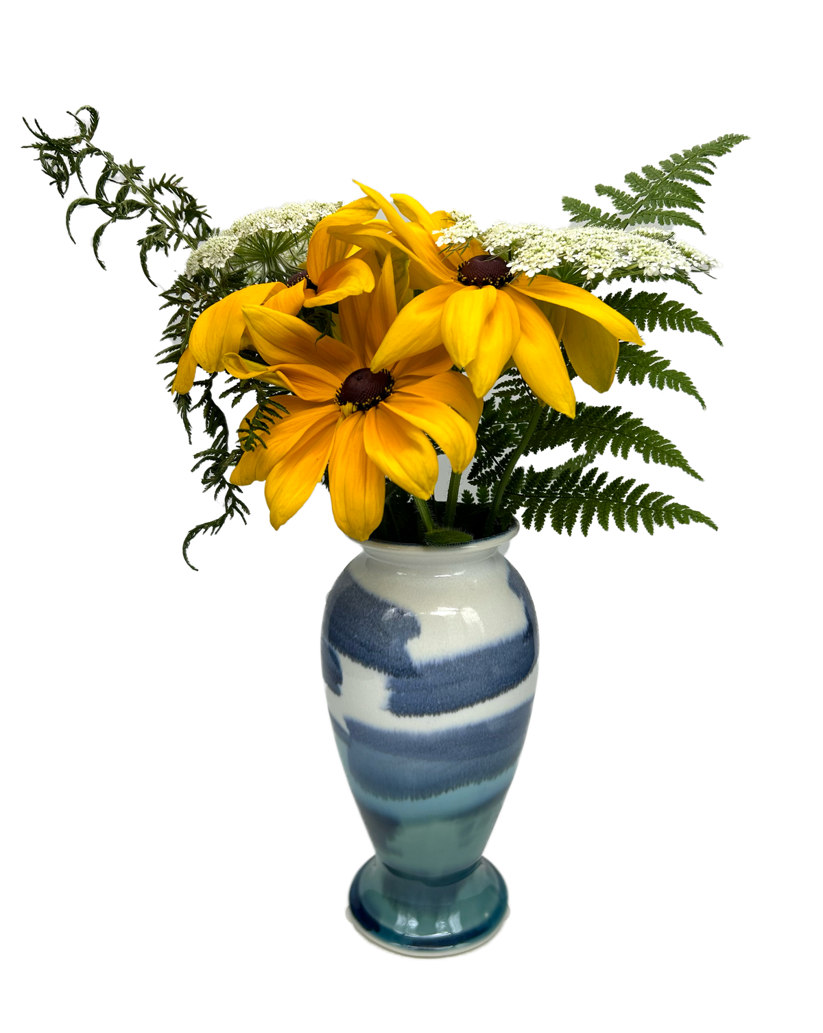 Lady Vase, medium by Edgecomb Potters