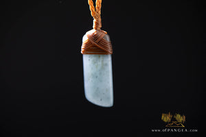 Toki Guatemalan Jadeite Copper Bind Necklace by Joe Foster