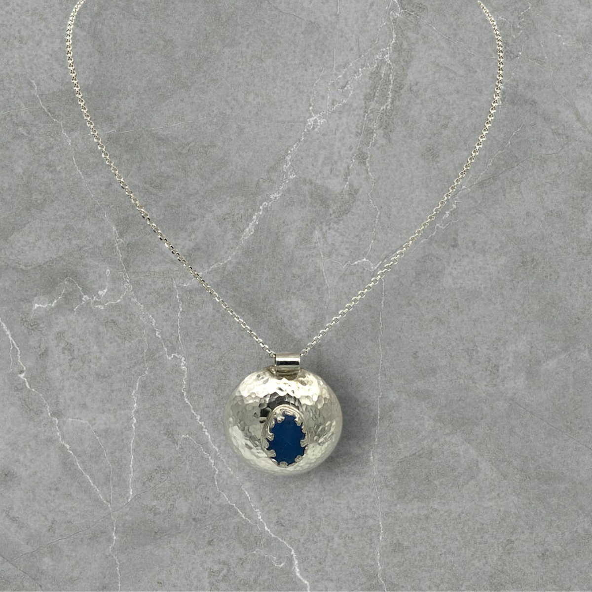 Cornflower Sea Glass by Colleen Flanagan-Ormsby