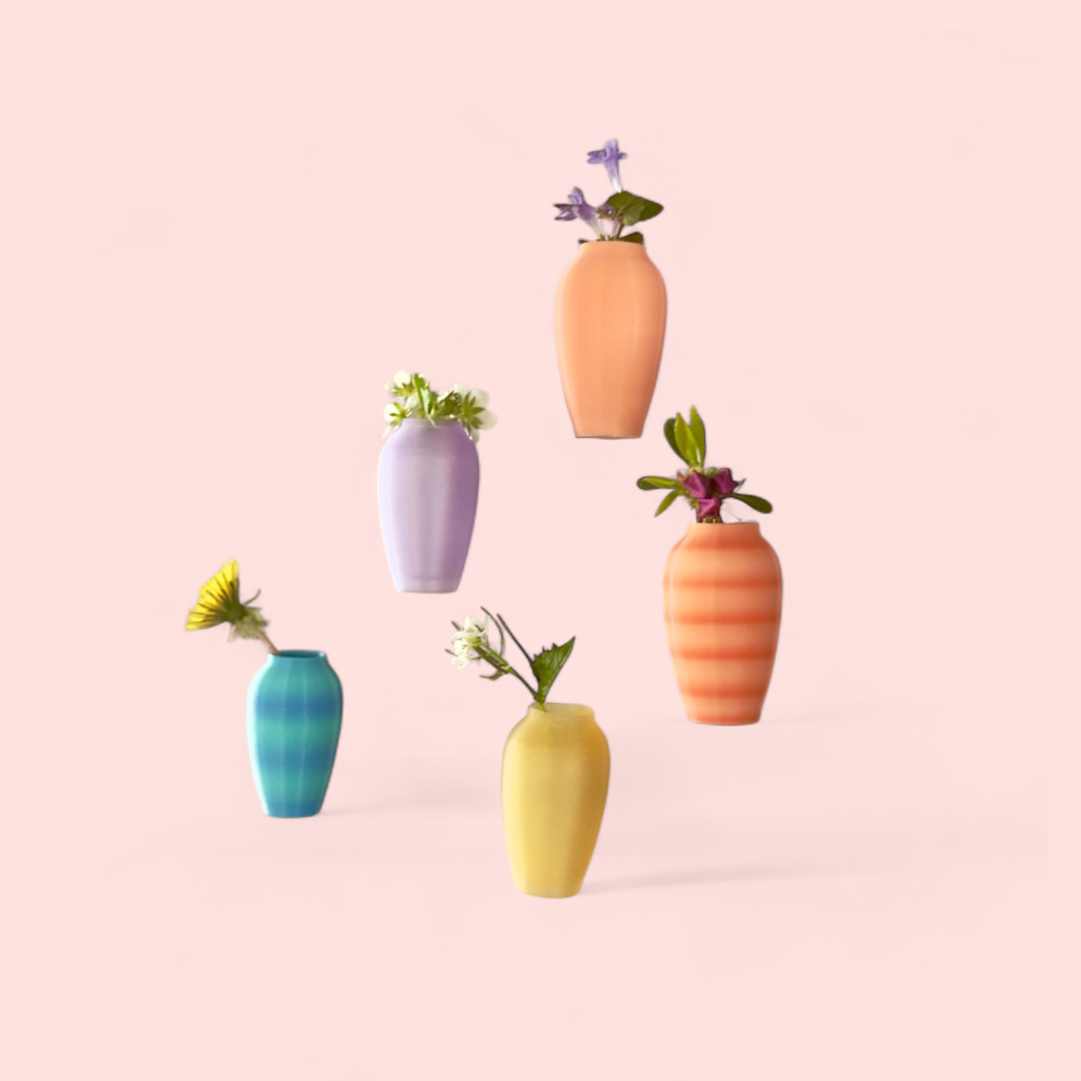 Wildflower Tiny Vase Magnet by This Rad Life