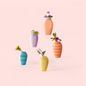 Wildflower Tiny Vase Magnet by This Rad Life