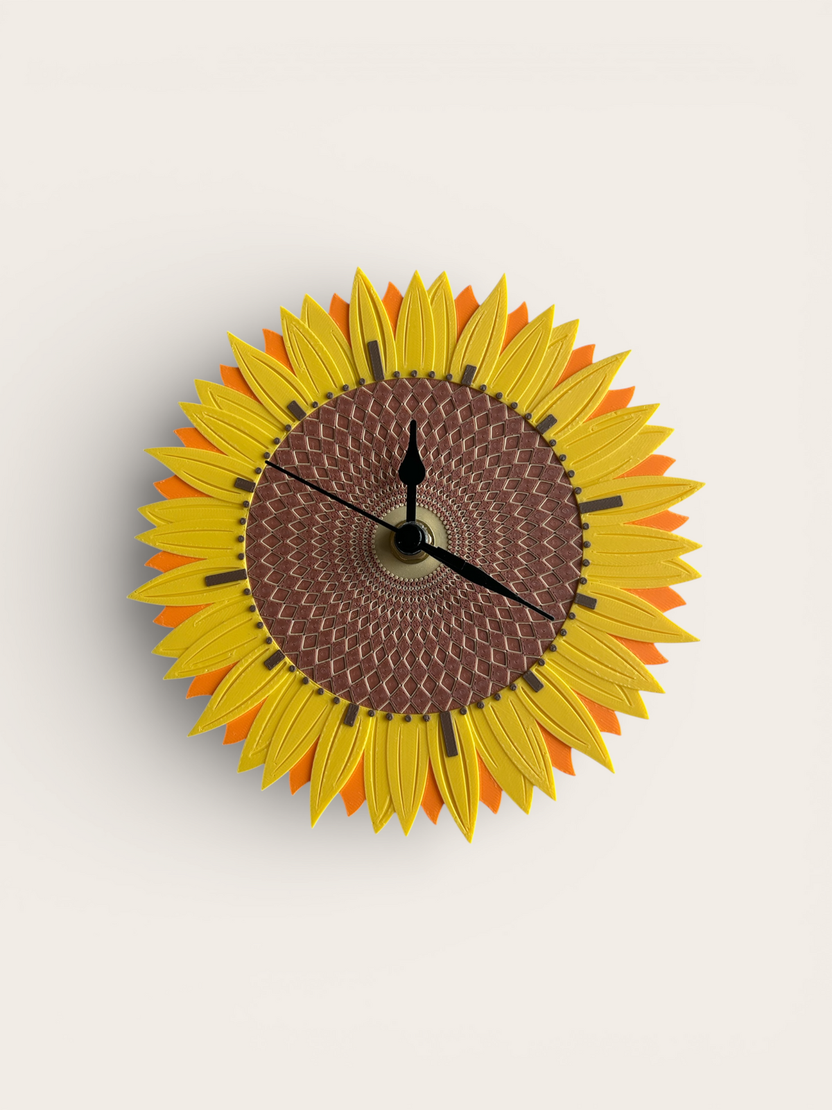 Sunflower Clock by This Rad Life