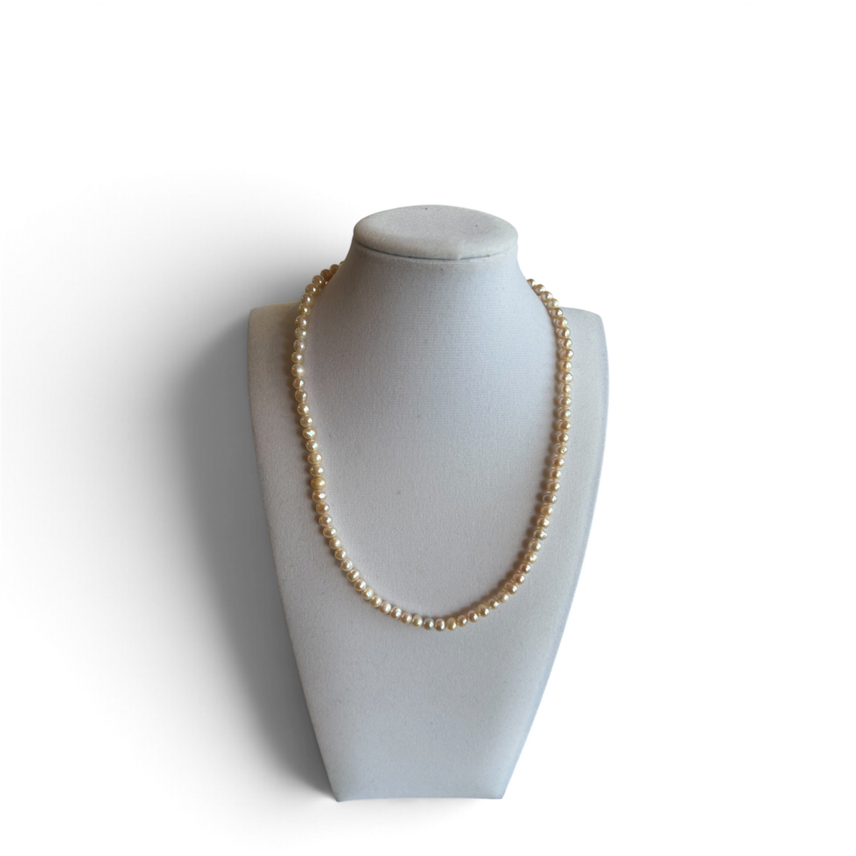 Peach Pearl Strand by Nance Trueworthy