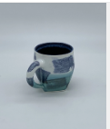 Wave Mug by Edgecomb Potters
