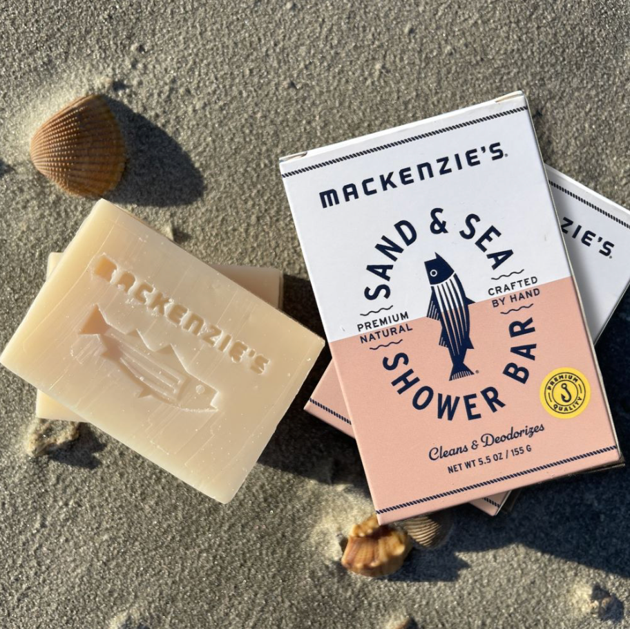 Sand & Sea Shower Bar by MacKenzie's Fisherman