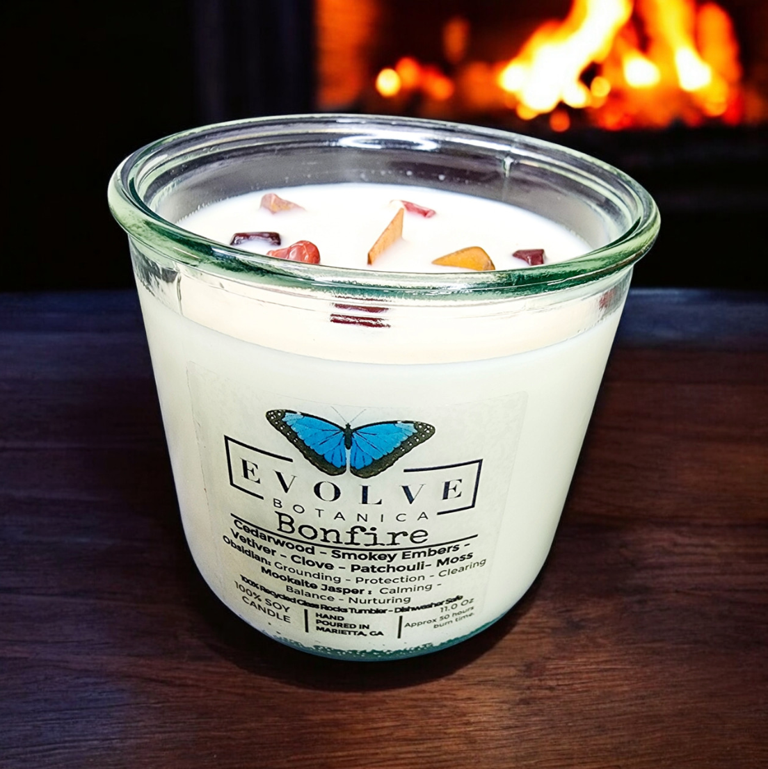 Rocks Candle by Evolve Botanica