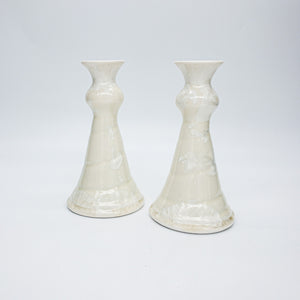 Candlesticks Medium, pair by Edgecomb Potters