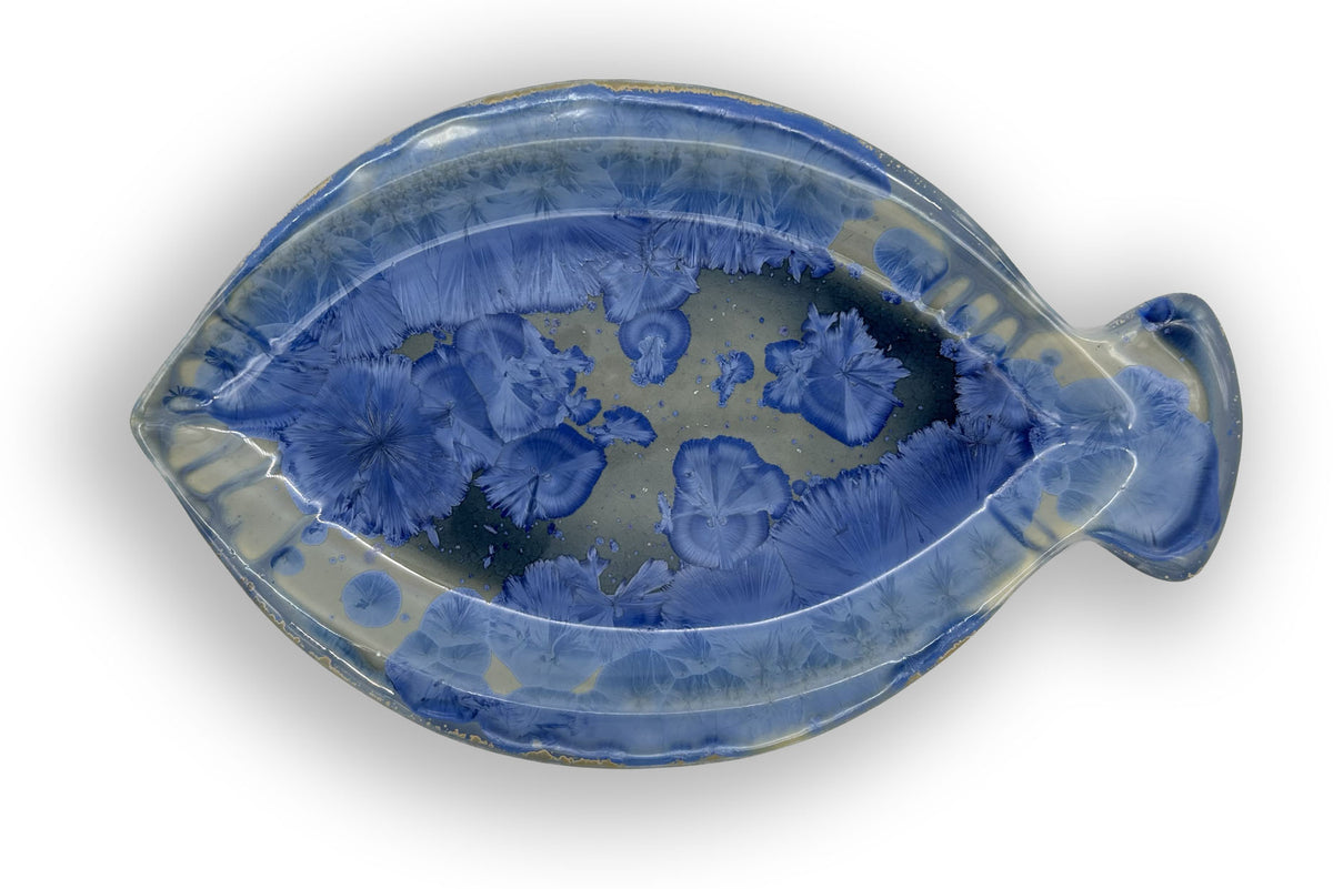 Fish Plate Pottery by Edgecomb Potters