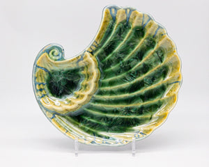 Shell Appetizer Plate by Edgecomb Potters