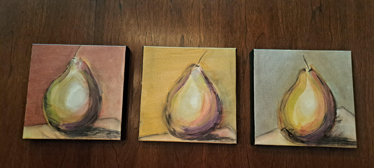Pear Paintings AC by Steven Collins
