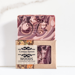 Woods Handmade Soap Bar by Center Street Soap Co.