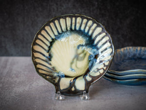 Shell Plate by Edgecomb Potters