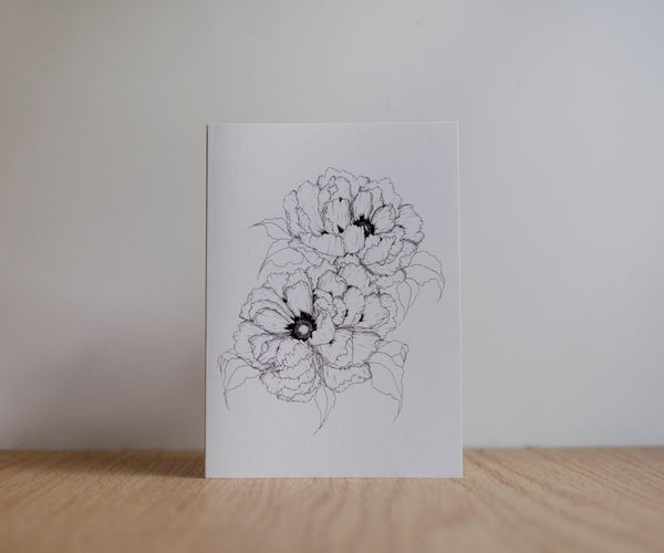 Two Peonies