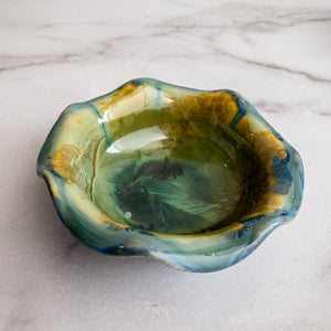 Mini Ruffle Bowl by Edgecomb Potters