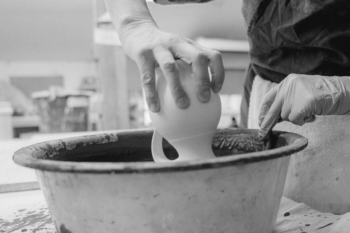 Traditional Pitcher, small Pottery by Edgecomb Potters