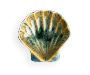 Puff Shell Dish Pottery by Edgecomb Potters