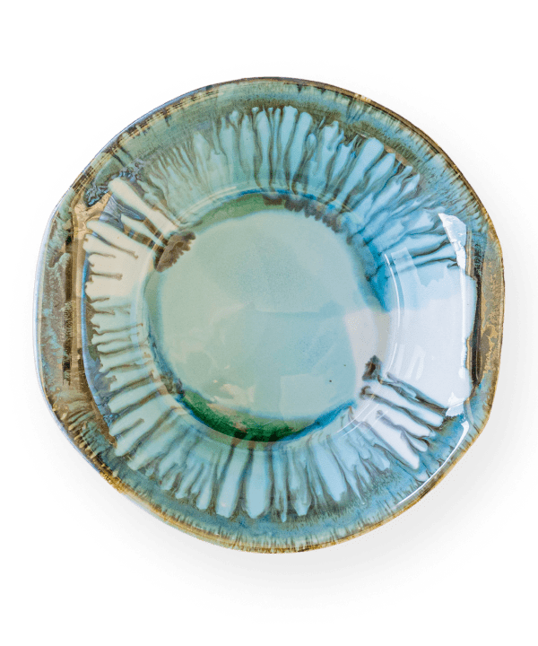 Large World Bowl Pottery by Edgecomb Potters