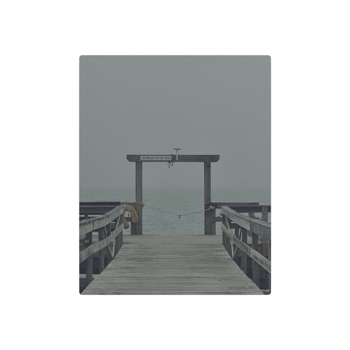20 Minute Tie-up - Metal Print by Printify