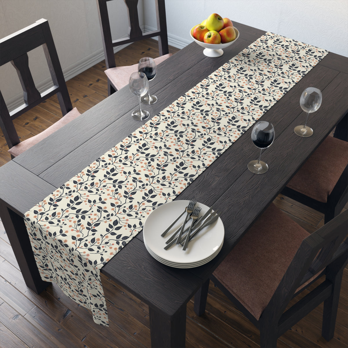 Cherry Blossom Table Runner by Printify