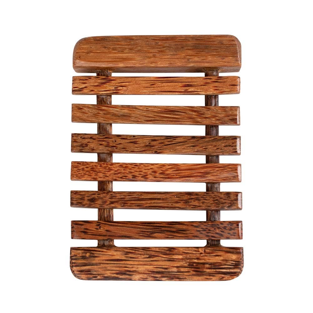 Coconut Wood Soap Dish by Ten Thousand Villages