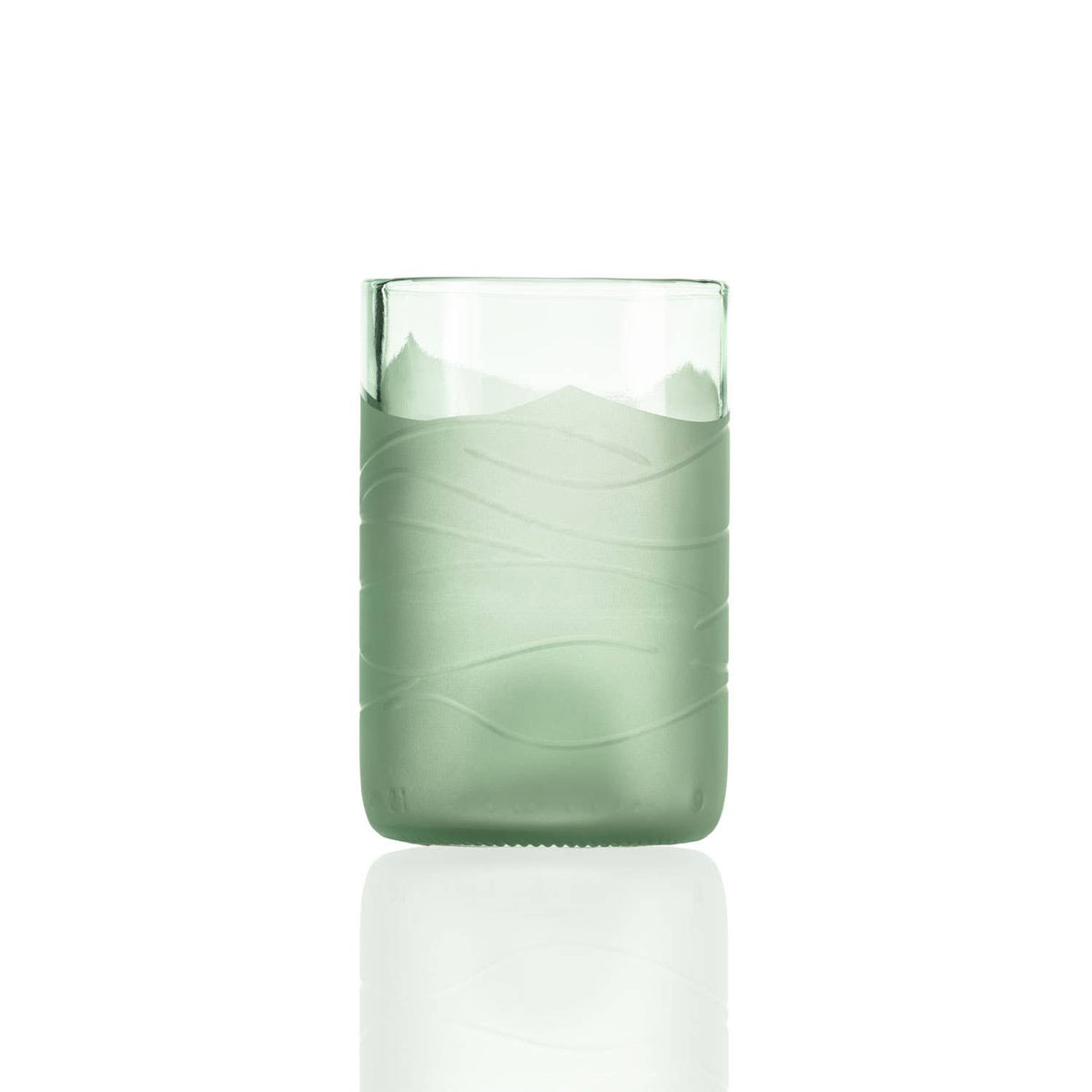 Recycled Green Wine Bottle Tumbler by Rolf Glass