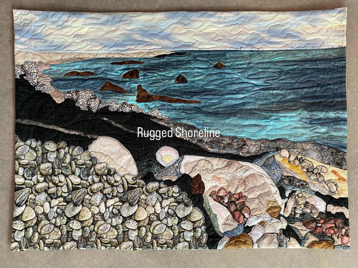 Rugged Shoreline AC by Art in Stitches