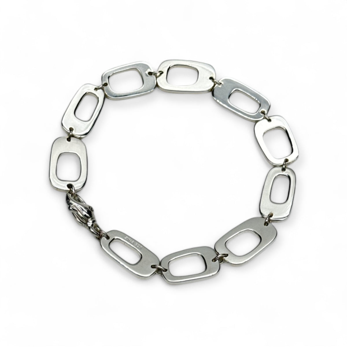 Geo Shapes Bracelet by Zina Sterling Silver