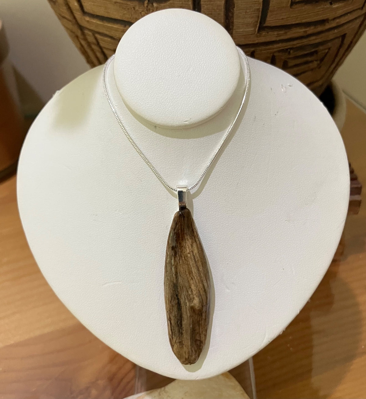 Necklace - drift wood by Tonya Arnold