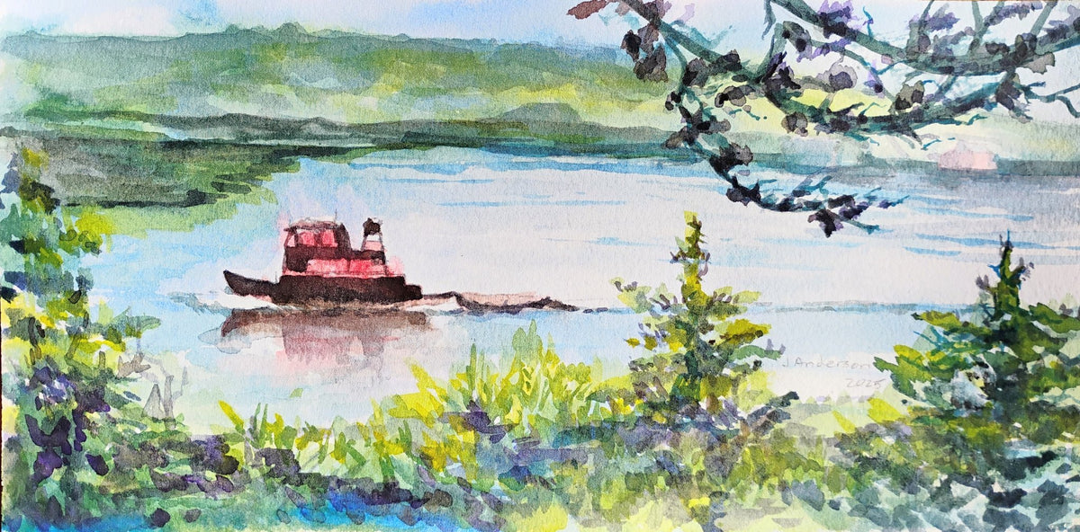 Tug up the Kennebec by Joyce Maura Anderson