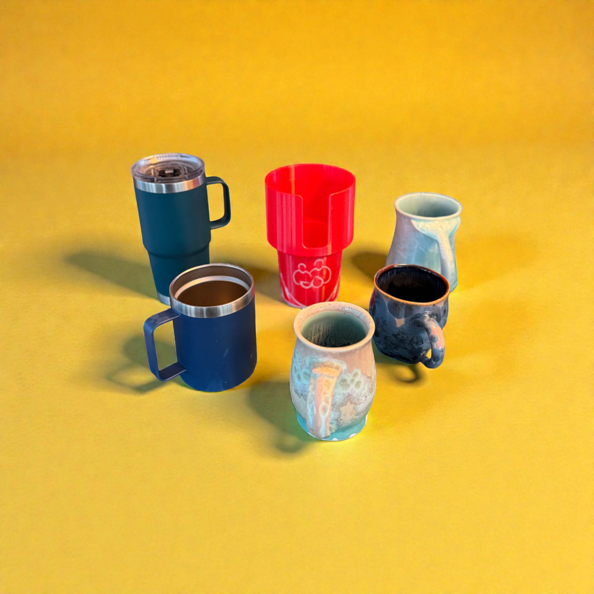 Biodegradable Car Mug Holder & Bin by This Rad Life