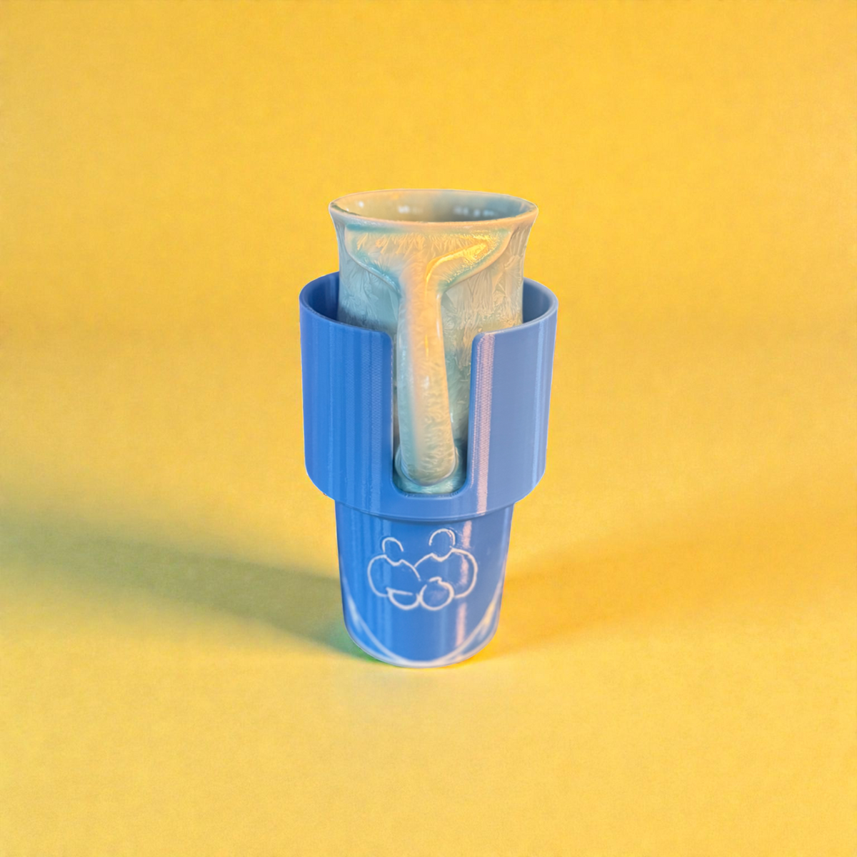 Biodegradable Car Mug Holder & Bin by This Rad Life
