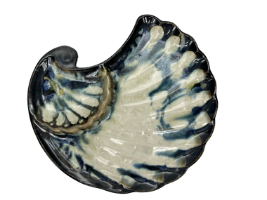Shell Appetizer Plate by Edgecomb Potters