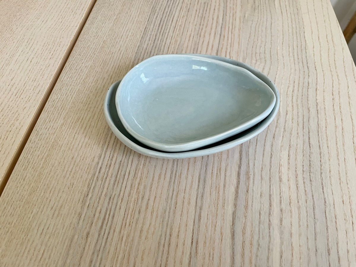Beach Stone Dish Set AC by Coastal Maine Drifts