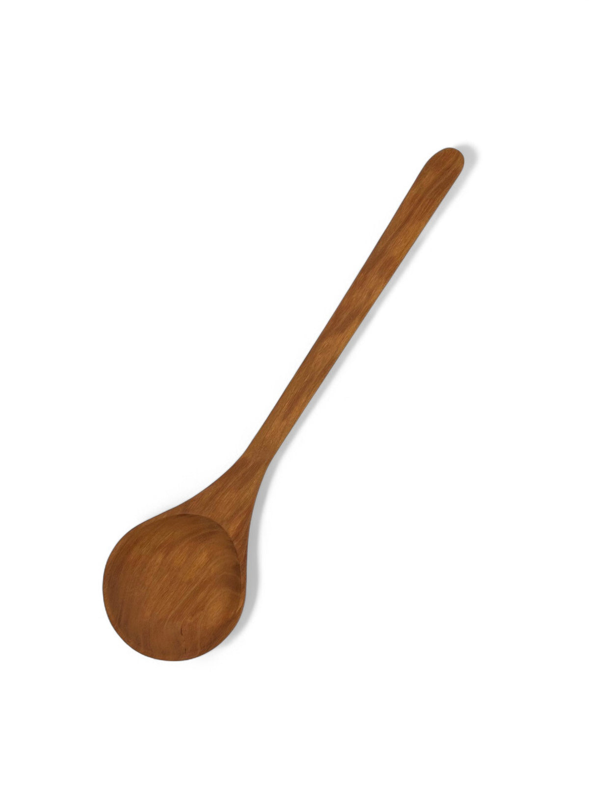 Long Round Cherry Wood Spoon by Dickinson Woodworking LLC