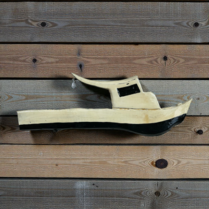 Medium Lobster Boat by Jeannie Laub