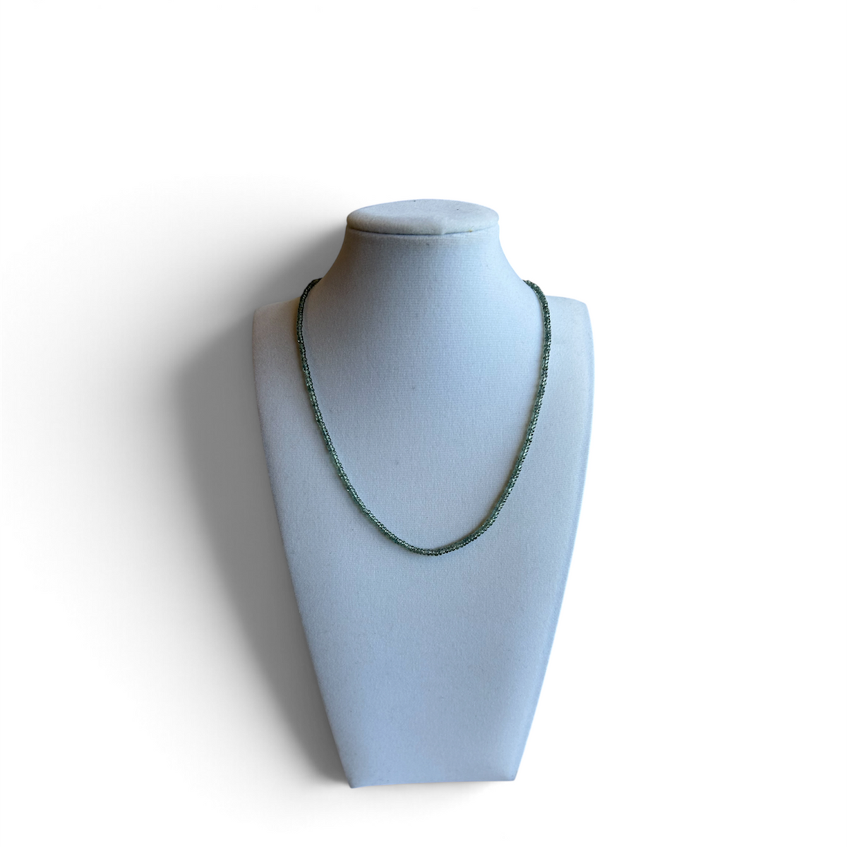 Green Apatite Strand by Nance Trueworthy