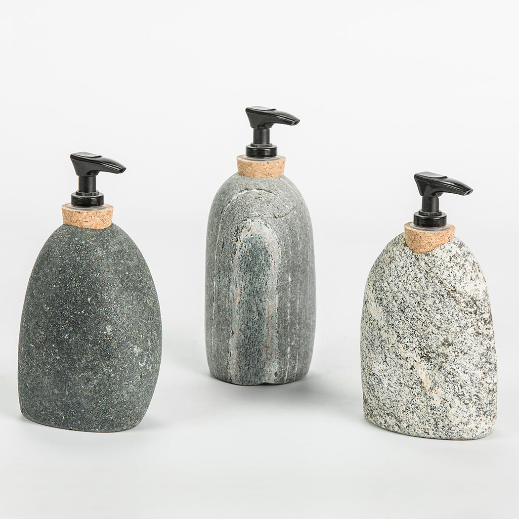 Stone Soap/Lotion Pump Dispenser by Funky Rock Designs (F)
