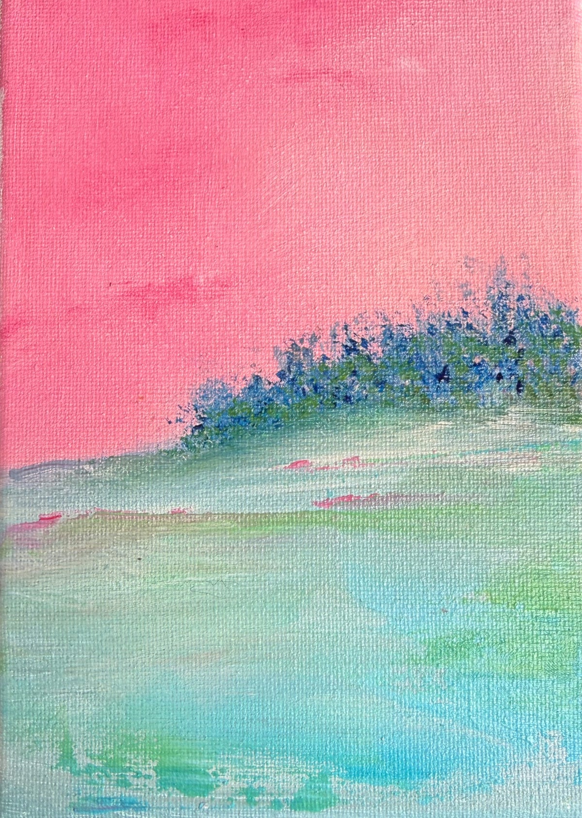 Under A Rosy Sky by Valerie Hart