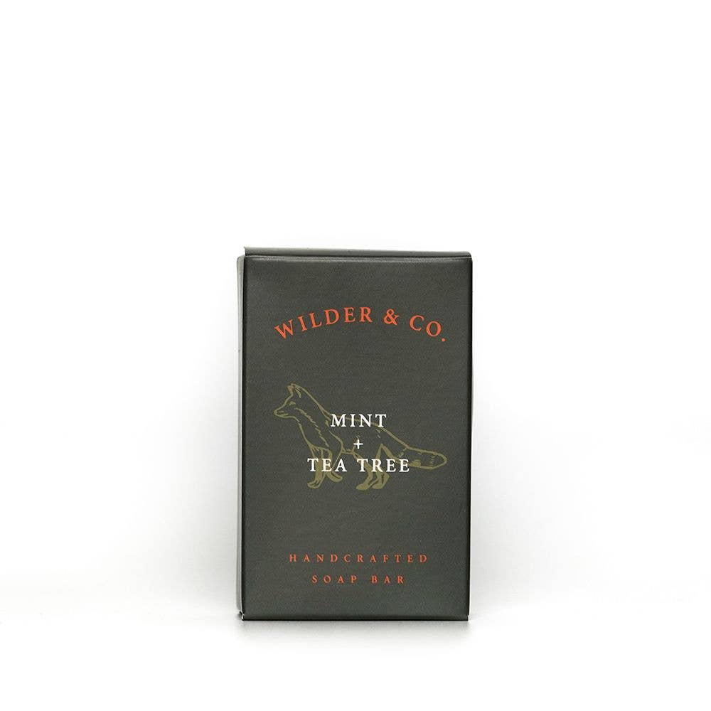 Mint + Tea Tree Handcrafted Soap Bar by American Heritage