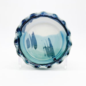 Ruffle Wine Coaster by Edgecomb Potters